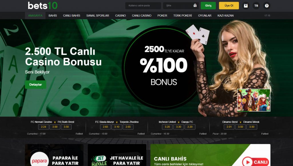 Bedava Bonus Veren Casino Siteleri