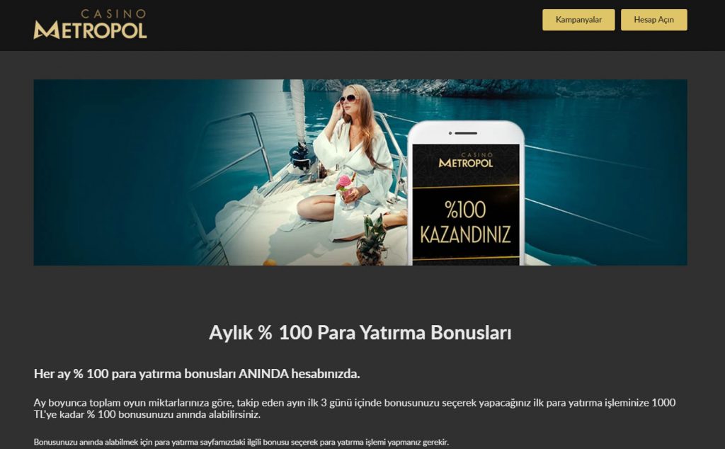 Cevrimsiz Casino Bonusu Sunan Siteleri